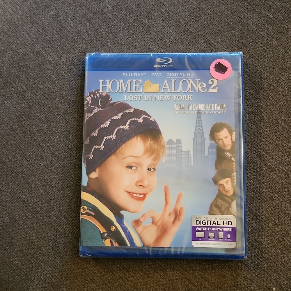 Home Alone 2 : Lost in New York - Blu-ray / DVD - 2015 - 2-Disc - Sealed - New
